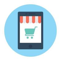 Shopping App Concepts vector