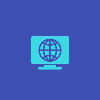 icono de conexión de red, vector