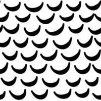 Minimal Fish Scales Seamless Skin Pattern vector