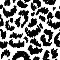 Wild Safari Big Cat Seamless Animal Skin vector