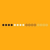 Symbol  enter password it is white icon . vector
