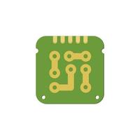 Microchip chip circuit component vector