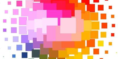 Light Multicolor vector background with rectangles.