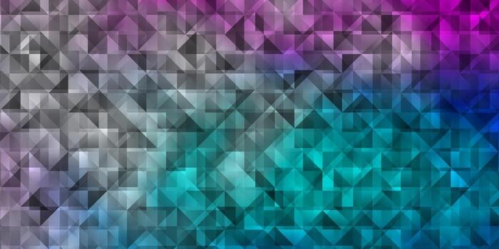 Light Multicolor vector texture with triangular style.