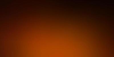 Dark Orange vector colorful blur background.
