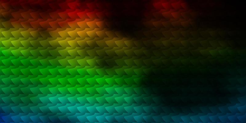 Dark Multicolor vector background in polygonal style.