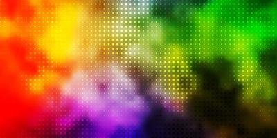 Light Multicolor vector texture with disks.