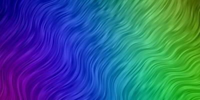 Light Multicolor vector texture with curves.