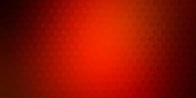 Dark Orange vector pattern with lines.