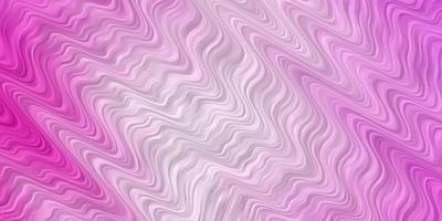 Light Pink vector background with lines.