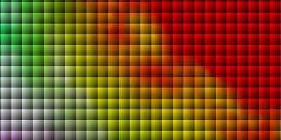 Light Multicolor vector pattern in square style.