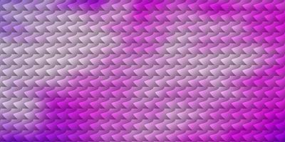 textura de vector rosa claro en estilo rectangular.