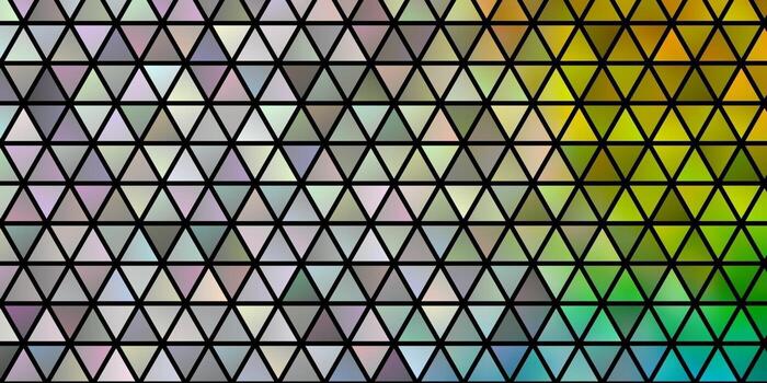 Light Multicolor vector layout with lines, triangles.