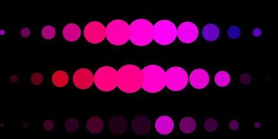 Dark Pink, Blue vector backdrop with dots.