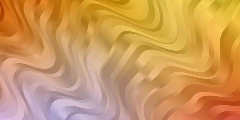 Light Pink, Yellow vector template with wry lines.