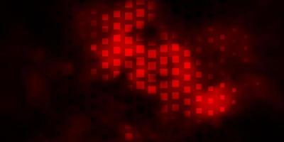 Dark Red vector pattern in square style.