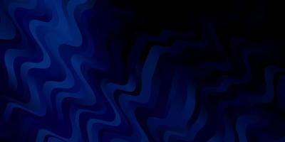 Dark BLUE vector background with bows.