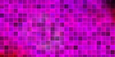 textura de vector púrpura oscuro, rosa en estilo rectangular.