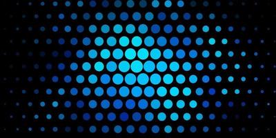 Dark BLUE vector pattern with spheres.