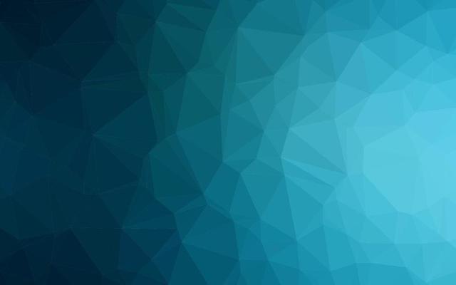Dark BLUE vector blurry triangle texture.