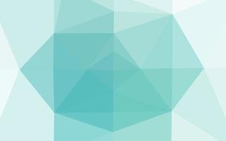 Light BLUE vector triangle mosaic template.
