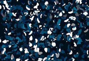 Light BLUE vector backdrop with abstract shapes.