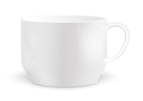 ceramic cup vector