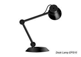 desk lamp vector