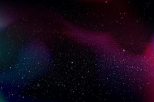 Beautiful night galaxy vector