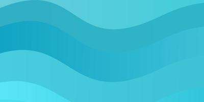 Light BLUE vector background with curves.