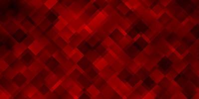 Light Red vector pattern in square style.