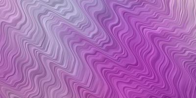 Light Purple, Pink vector texture with curves.