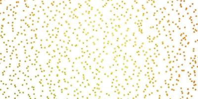 Dark Red, Yellow vector pattern with abstract stars.