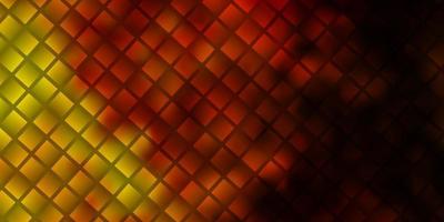 Dark Yellow vector texture in rectangular style.