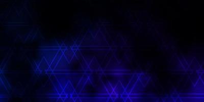 Dark BLUE vector layout with lines, triangles.