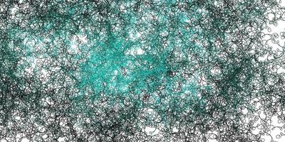 Light Green vector texture with curves.