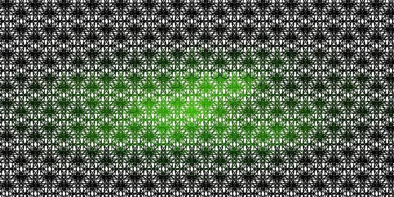 Light Green vector layout with curves.