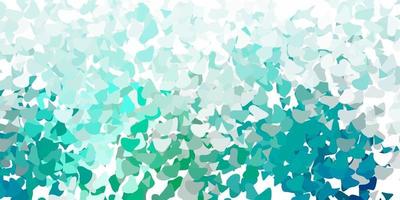Light green vector background with random forms.