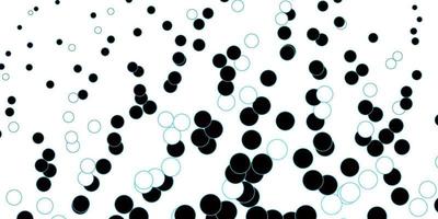 Dark BLUE vector template with circles.