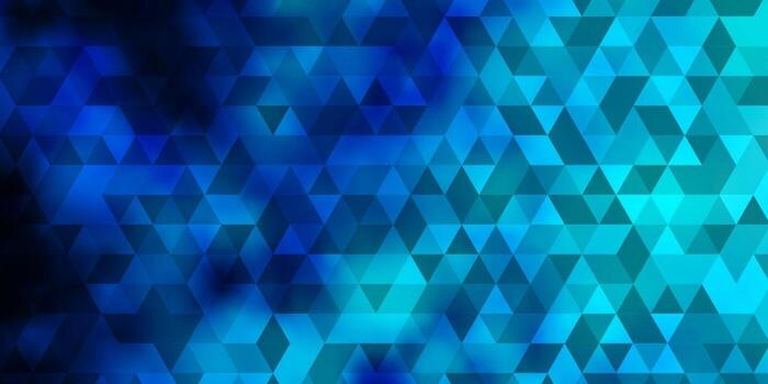 Light BLUE vector texture with triangular style.