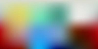 Dark Multicolor vector blur template.