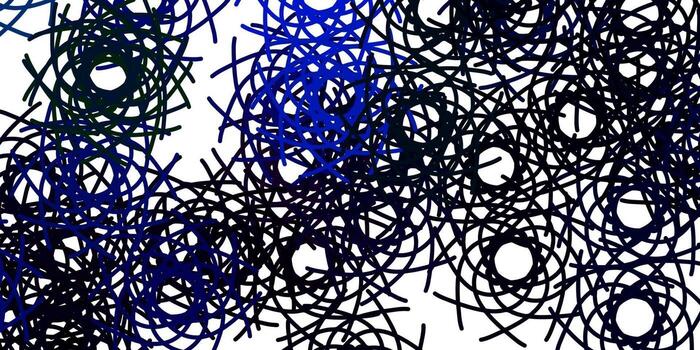 Light Multicolor vector template with abstract forms.