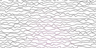 Dark Pink vector pattern with curves.