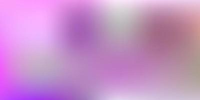 Light Pink, Green vector gradient blur layout.