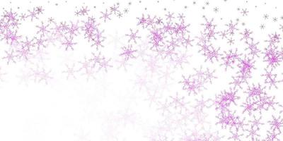 Light Pink vector background with wry lines.