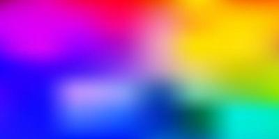 Light multicolor vector blurred background.