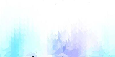 Light pink, blue vector polygonal background.
