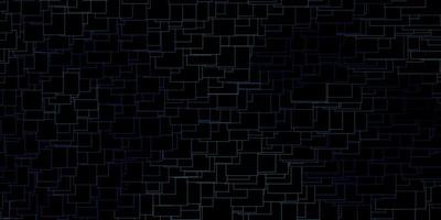 Dark BLUE vector template in rectangles.