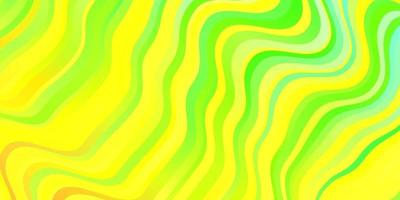 Light Multicolor vector pattern with curves.