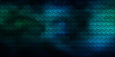 Dark Blue, Green vector background in polygonal style.